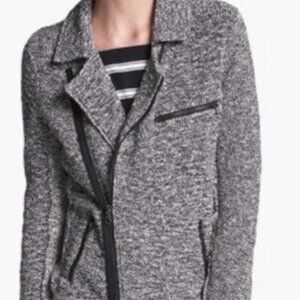NWOT Rag & Bone Hart Tweed Biker Moto Jacket. Size S